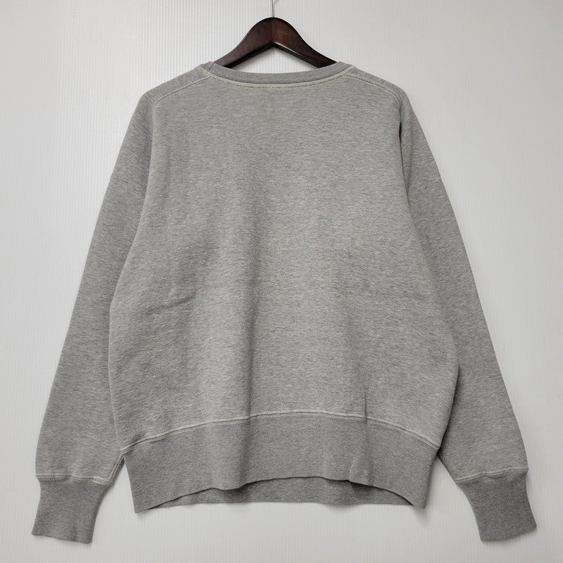 【中古品】【メンズ】 USMC 621 PRINT SWEATSHIRT プリント スウェット シャツ トップス トレーナー 145-260302-ya-01-izu サイズ：L カラー：グレー 万代Net店