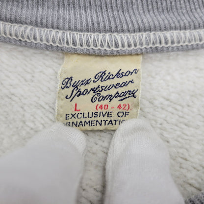 【中古品】【メンズ】 USMC 621 PRINT SWEATSHIRT プリント スウェット シャツ トップス トレーナー 145-260302-ya-01-izu サイズ：L カラー：グレー 万代Net店