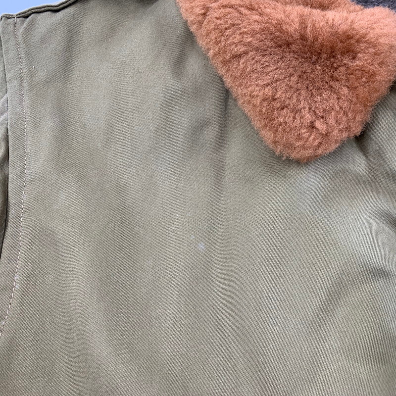 【中古品】【メンズ】 BUZZ RICKSONS バズリクソンズ BR11134 赤リブ B-10 FLIGHT JACKET フライト ジャケット アウター 145-260224-cs-05-izu サイズ：36 カラー：カーキ 万代Net店