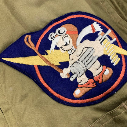 【中古品】【メンズ】 BUZZ RICKSONS バズリクソンズ BR11134 赤リブ B-10 FLIGHT JACKET フライト ジャケット アウター 145-260224-cs-05-izu サイズ：36 カラー：カーキ 万代Net店