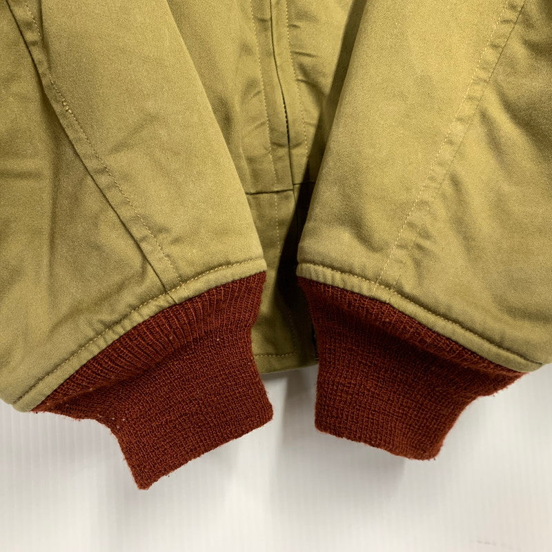 【中古品】【メンズ】 BUZZ RICKSONS バズリクソンズ BR11134 赤リブ B-10 FLIGHT JACKET フライト ジャケット アウター 145-260224-cs-05-izu サイズ：36 カラー：カーキ 万代Net店