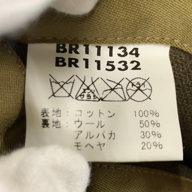 【中古品】【メンズ】 BUZZ RICKSONS バズリクソンズ BR11134 赤リブ B-10 FLIGHT JACKET フライト ジャケット アウター 145-260224-cs-05-izu サイズ：36 カラー：カーキ 万代Net店