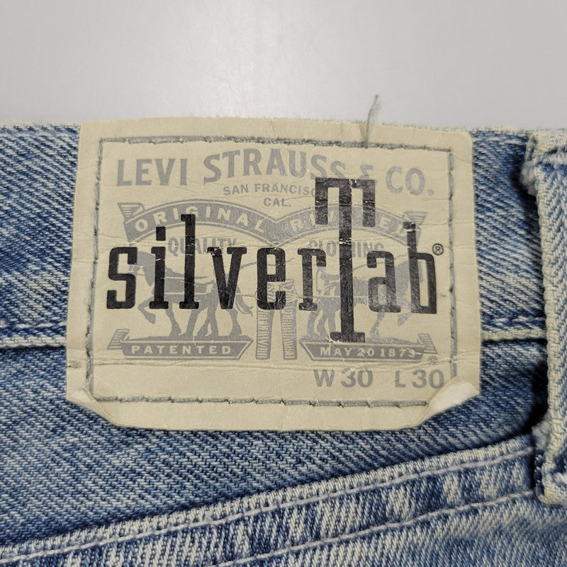 【中古品】【メンズ】 SILVER TAB シルバータブ BAGGY DENIM PANTS PC9-39290-0001 バギーデニムパンツ メキシコ製 157-260225-as-04-izu サイズ：30×30 カラー：インディゴ 万代Net店