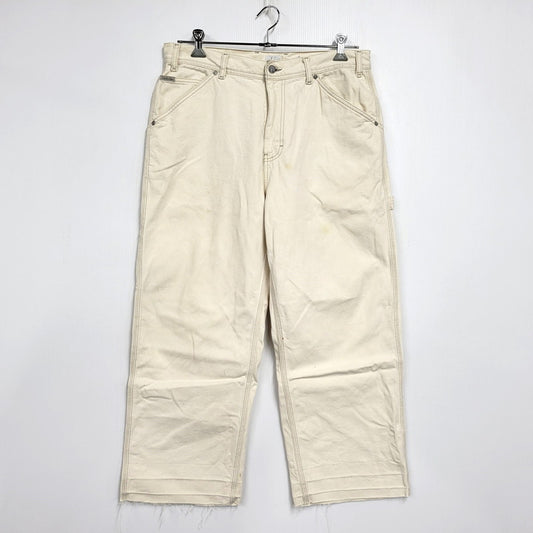 【現状渡し品】【メンズ】 メキシコ製 PAINTER DENIM PANTS ペインター デニム パンツ ボトムス ズボン 152-260304-cs-08-izu サイズ：33 カラー：ホワイト 万代Net店