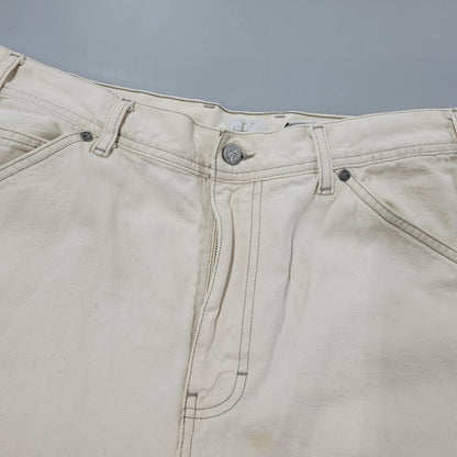 【現状渡し品】【メンズ】 メキシコ製 PAINTER DENIM PANTS ペインター デニム パンツ ボトムス ズボン 152-260304-cs-08-izu サイズ：33 カラー：ホワイト 万代Net店