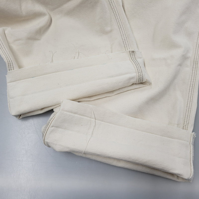【現状渡し品】【メンズ】 メキシコ製 PAINTER DENIM PANTS ペインター デニム パンツ ボトムス ズボン 152-260304-cs-08-izu サイズ：33 カラー：ホワイト 万代Net店