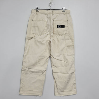 【現状渡し品】【メンズ】 メキシコ製 PAINTER DENIM PANTS ペインター デニム パンツ ボトムス ズボン 152-260304-cs-08-izu サイズ：33 カラー：ホワイト 万代Net店