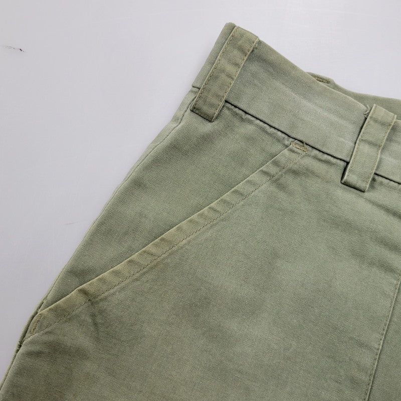 【現状渡し品】【メンズ】 OLD STUSSY オールドステューシー 20TH INTL SURPLUS DOUBLE POCKET CARGO PANTS ダブルポケット カーゴパンツ USA製 153-260225-as-03-izu サイズ：30 カラー：グリーン系 万代Net店