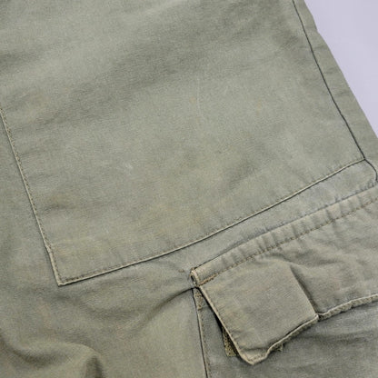 【現状渡し品】【メンズ】 OLD STUSSY オールドステューシー 20TH INTL SURPLUS DOUBLE POCKET CARGO PANTS ダブルポケット カーゴパンツ USA製 153-260225-as-03-izu サイズ：30 カラー：グリーン系 万代Net店