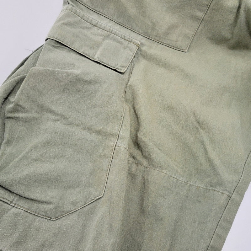 【現状渡し品】【メンズ】 OLD STUSSY オールドステューシー 20TH INTL SURPLUS DOUBLE POCKET CARGO PANTS ダブルポケット カーゴパンツ USA製 153-260225-as-03-izu サイズ：30 カラー：グリーン系 万代Net店