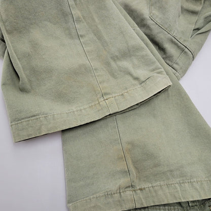 【現状渡し品】【メンズ】 OLD STUSSY オールドステューシー 20TH INTL SURPLUS DOUBLE POCKET CARGO PANTS ダブルポケット カーゴパンツ USA製 153-260225-as-03-izu サイズ：30 カラー：グリーン系 万代Net店