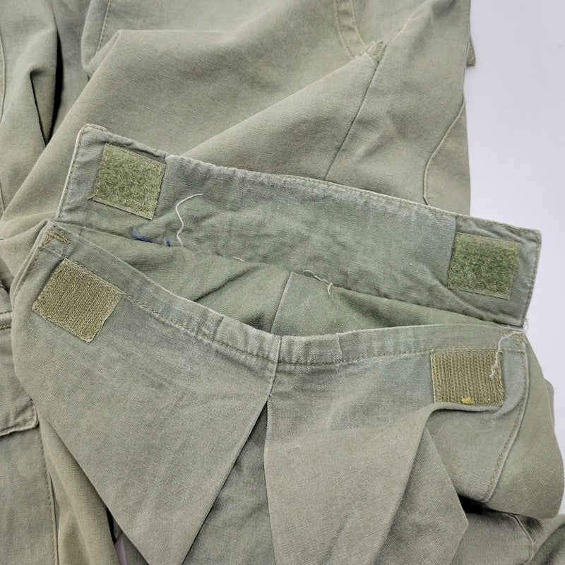 【現状渡し品】【メンズ】 OLD STUSSY オールドステューシー 20TH INTL SURPLUS DOUBLE POCKET CARGO PANTS ダブルポケット カーゴパンツ USA製 153-260225-as-03-izu サイズ：30 カラー：グリーン系 万代Net店