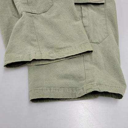 【現状渡し品】【メンズ】 OLD STUSSY オールドステューシー 20TH INTL SURPLUS DOUBLE POCKET CARGO PANTS ダブルポケット カーゴパンツ USA製 153-260225-as-03-izu サイズ：30 カラー：グリーン系 万代Net店