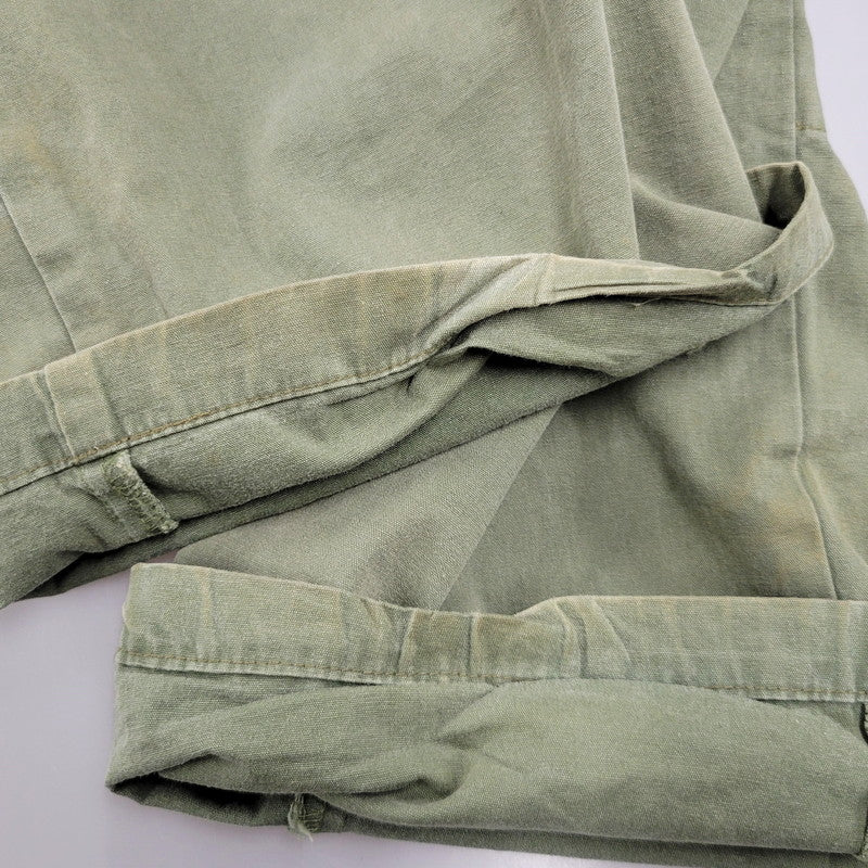 【現状渡し品】【メンズ】 OLD STUSSY オールドステューシー 20TH INTL SURPLUS DOUBLE POCKET CARGO PANTS ダブルポケット カーゴパンツ USA製 153-260225-as-03-izu サイズ：30 カラー：グリーン系 万代Net店