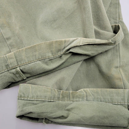 【現状渡し品】【メンズ】 OLD STUSSY オールドステューシー 20TH INTL SURPLUS DOUBLE POCKET CARGO PANTS ダブルポケット カーゴパンツ USA製 153-260225-as-03-izu サイズ：30 カラー：グリーン系 万代Net店