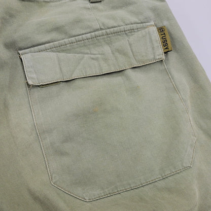 【現状渡し品】【メンズ】 OLD STUSSY オールドステューシー 20TH INTL SURPLUS DOUBLE POCKET CARGO PANTS ダブルポケット カーゴパンツ USA製 153-260225-as-03-izu サイズ：30 カラー：グリーン系 万代Net店