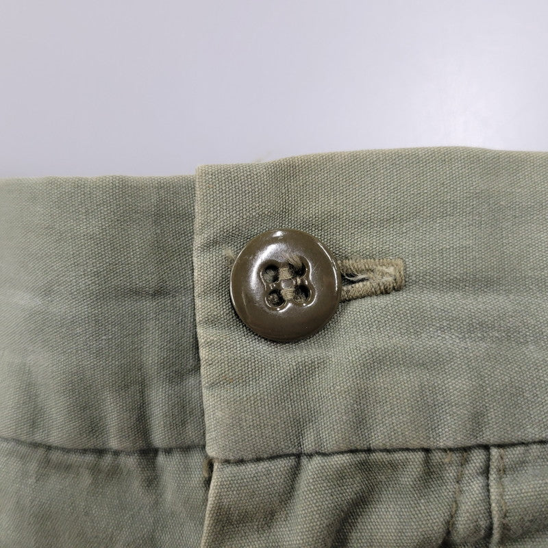 【現状渡し品】【メンズ】 OLD STUSSY オールドステューシー 20TH INTL SURPLUS DOUBLE POCKET CARGO PANTS ダブルポケット カーゴパンツ USA製 153-260225-as-03-izu サイズ：30 カラー：グリーン系 万代Net店