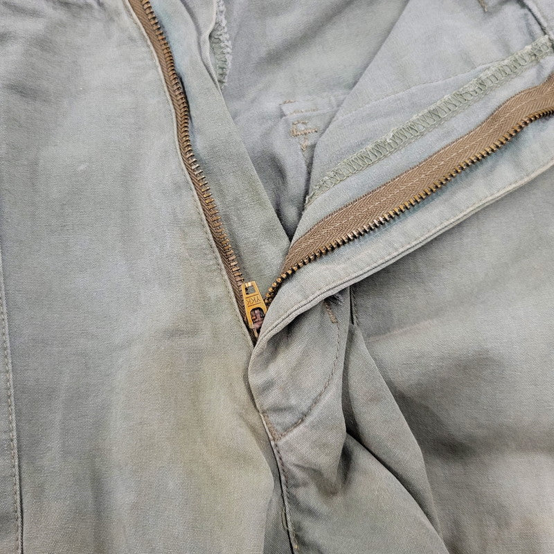 【現状渡し品】【メンズ】 OLD STUSSY オールドステューシー 20TH INTL SURPLUS DOUBLE POCKET CARGO PANTS ダブルポケット カーゴパンツ USA製 153-260225-as-03-izu サイズ：30 カラー：グリーン系 万代Net店