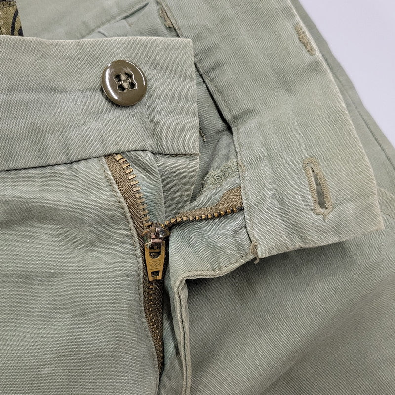 【現状渡し品】【メンズ】 OLD STUSSY オールドステューシー 20TH INTL SURPLUS DOUBLE POCKET CARGO PANTS ダブルポケット カーゴパンツ USA製 153-260225-as-03-izu サイズ：30 カラー：グリーン系 万代Net店