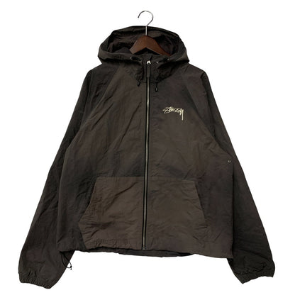 【現状渡し品】【メンズ】 STUSSY ステューシー 115745 BEACH SHELL WAVE DYE ビーチシェル ウェーブ ダイ ジャケット アウター 142-260307-kh-08-izu サイズ：M カラー：ブラック系 万代Net店