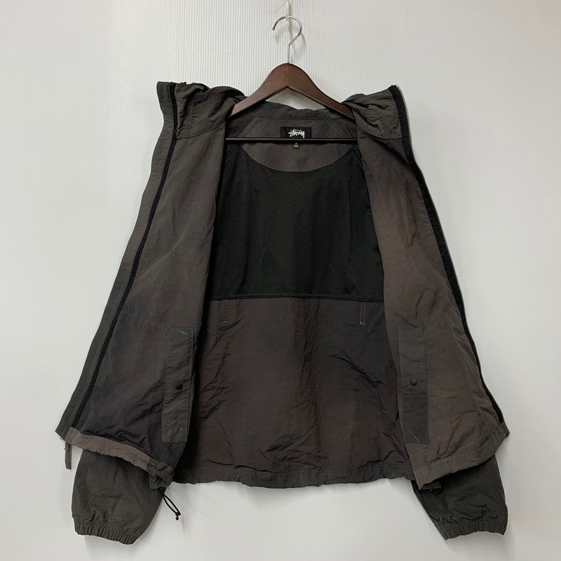 【現状渡し品】【メンズ】 STUSSY ステューシー 115745 BEACH SHELL WAVE DYE ビーチシェル ウェーブ ダイ ジャケット アウター 142-260307-kh-08-izu サイズ：M カラー：ブラック系 万代Net店
