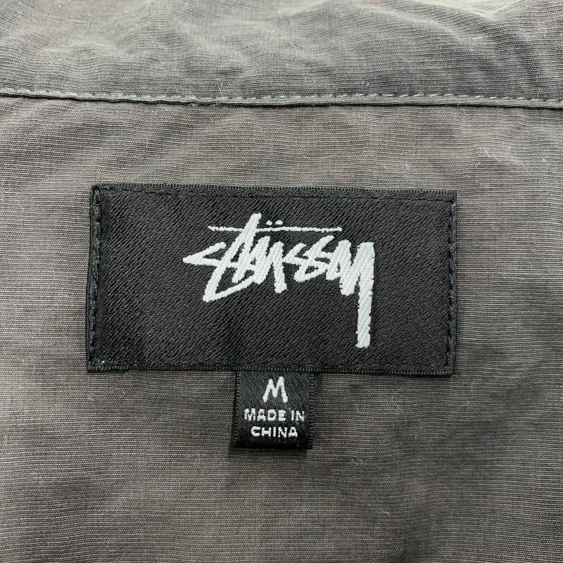 【現状渡し品】【メンズ】 STUSSY ステューシー 115745 BEACH SHELL WAVE DYE ビーチシェル ウェーブ ダイ ジャケット アウター 142-260307-kh-08-izu サイズ：M カラー：ブラック系 万代Net店