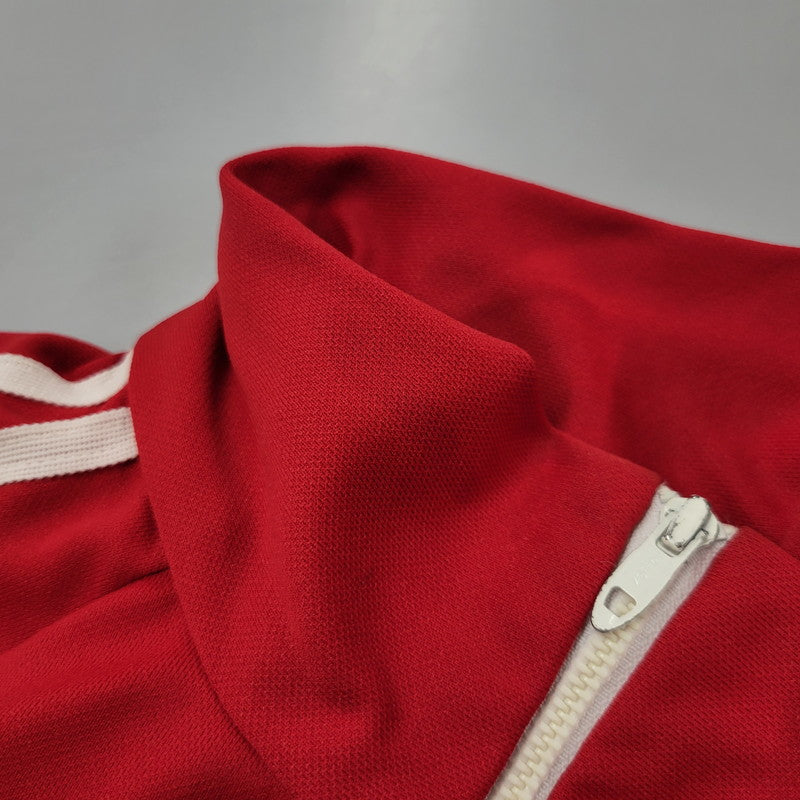 【中古品】【メンズ】 BRODERICK ブロデリック USA製 ロケットTALON TRACK JACKET タロン トラック ジャケット トップス 長袖 146-260303-ya-17-izu サイズ：5 カラー：RED 万代Net店