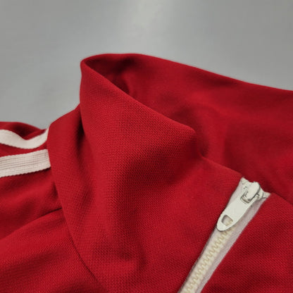 【中古品】【メンズ】 BRODERICK ブロデリック USA製 ロケットTALON TRACK JACKET タロン トラック ジャケット トップス 長袖 146-260303-ya-17-izu サイズ：5 カラー：RED 万代Net店