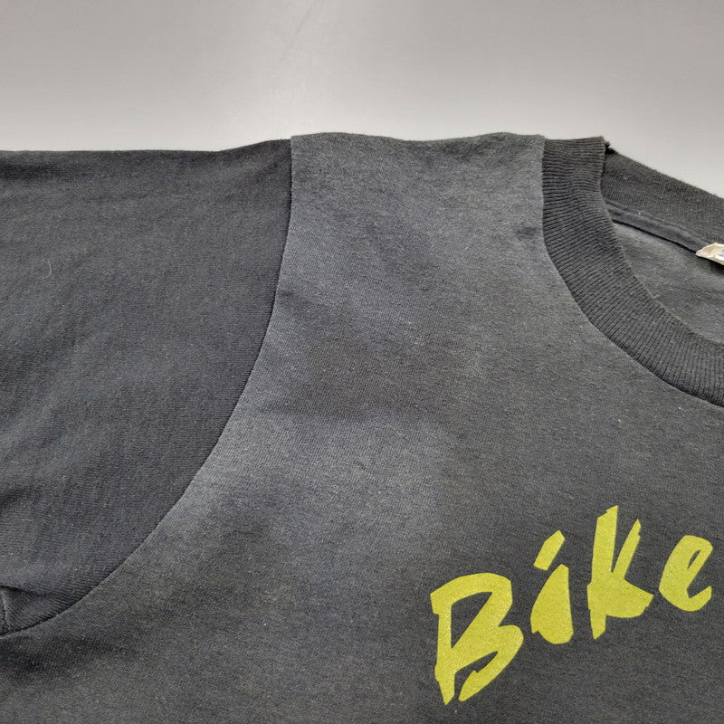 【中古品】【メンズ】 BLOOPERS ブルーパーズ USA製 BIKE WEEK HAWK PRINT S/S TEEバイク ウィーク ホーク プリント ショート スリーブ Tシャツ トップス 半袖 146-260303-ya-16-izu サイズ：S カラー：BLACK 万代Net店