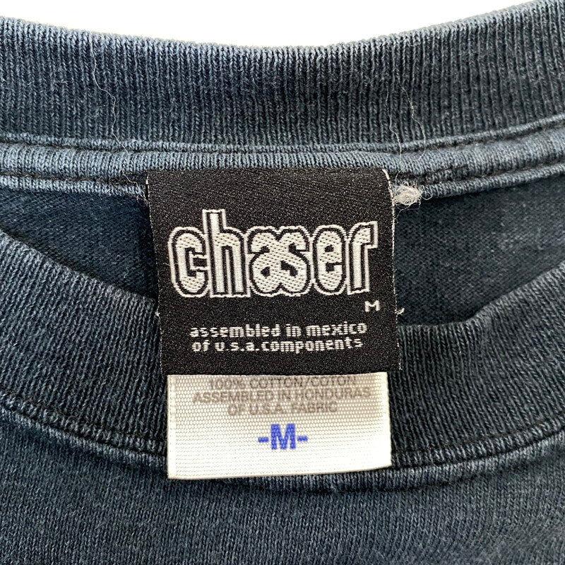 【中古品】【メンズ】 CHASER チェーサー RAMONES PRINT S/S TEE プリント 半袖Tシャツ メキシコ製 146-260801-as-31-izu サイズ：M カラー：ブラック 万代Net店