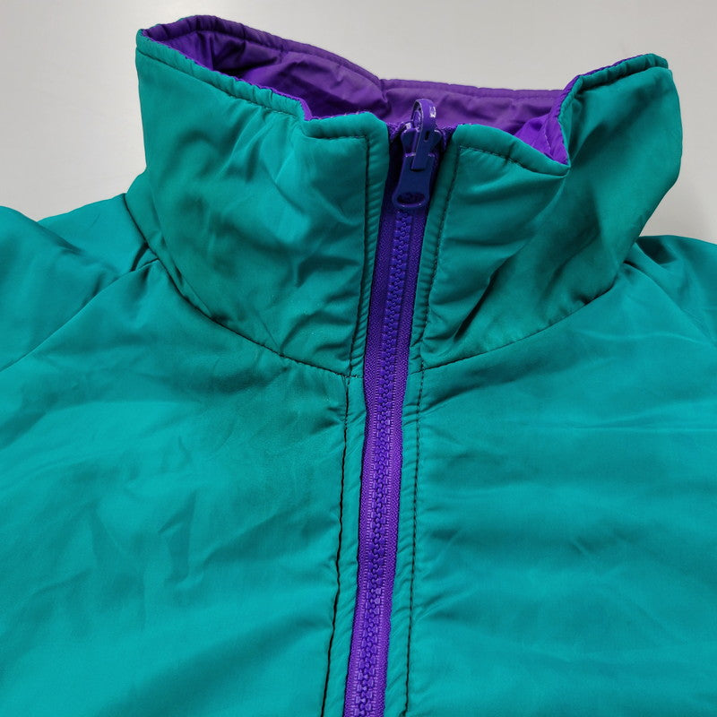 【現状渡し品】【メンズ】 ST5750 REVERSIBLE NYLON JACKET リバーシブル ナイロン ジャケット アウター 144-260303-ya-21-izu サイズ：XXL カラー：GREEN×PURPLE 万代Net店