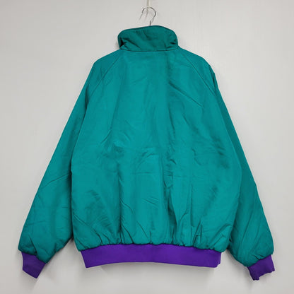 【現状渡し品】【メンズ】 ST5750 REVERSIBLE NYLON JACKET リバーシブル ナイロン ジャケット アウター 144-260303-ya-21-izu サイズ：XXL カラー：GREEN×PURPLE 万代Net店