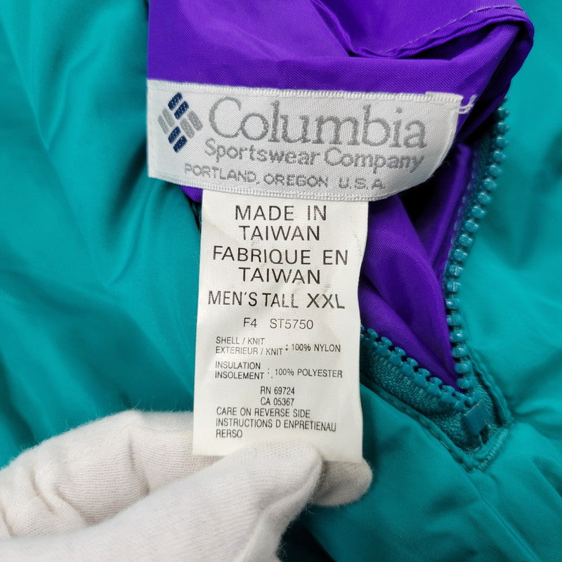【現状渡し品】【メンズ】 ST5750 REVERSIBLE NYLON JACKET リバーシブル ナイロン ジャケット アウター 144-260303-ya-21-izu サイズ：XXL カラー：GREEN×PURPLE 万代Net店