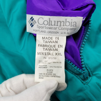 【現状渡し品】【メンズ】 ST5750 REVERSIBLE NYLON JACKET リバーシブル ナイロン ジャケット アウター 144-260303-ya-21-izu サイズ：XXL カラー：GREEN×PURPLE 万代Net店