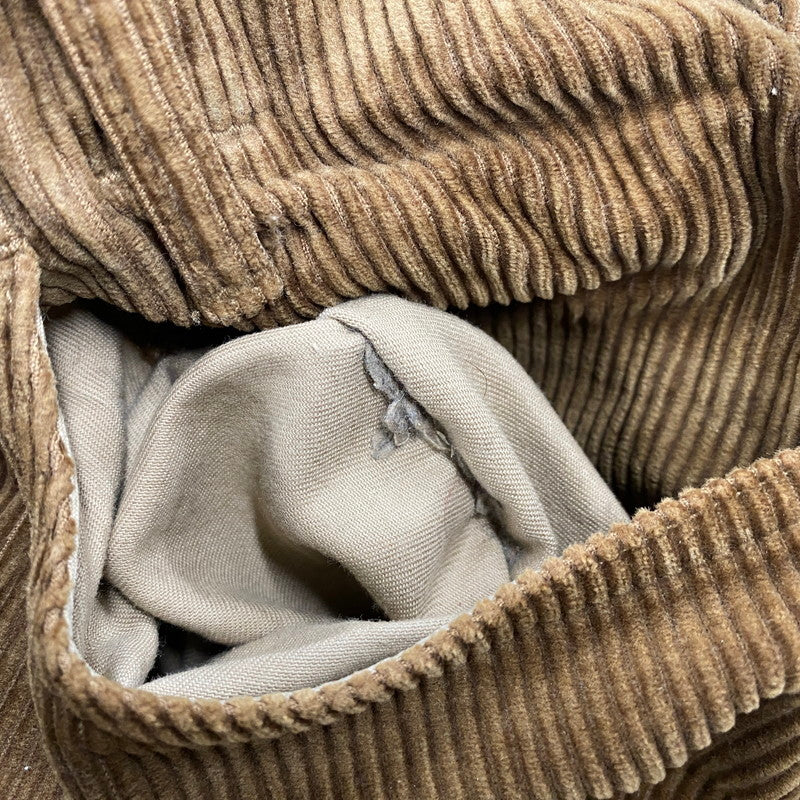 【現状渡し品】【メンズ】 WESTOVERALLS ウエストオーバーオールズ 19FWPT801C 801S CORDUROY PANTS コーデュロイ パンツ ボトムス ズボン 156-260304-cs-27-izu サイズ：W31 カラー：ブラウン 万代Net店