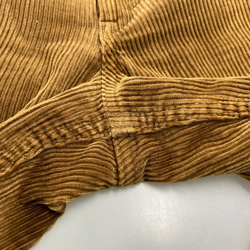 【現状渡し品】【メンズ】 WESTOVERALLS ウエストオーバーオールズ 19FWPT801C 801S CORDUROY PANTS コーデュロイ パンツ ボトムス ズボン 156-260304-cs-27-izu サイズ：W31 カラー：ブラウン 万代Net店