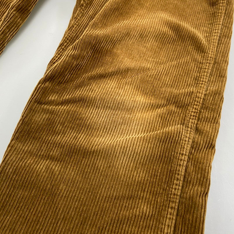 【現状渡し品】【メンズ】 WESTOVERALLS ウエストオーバーオールズ 19FWPT801C 801S CORDUROY PANTS コーデュロイ パンツ ボトムス ズボン 156-260304-cs-27-izu サイズ：W31 カラー：ブラウン 万代Net店