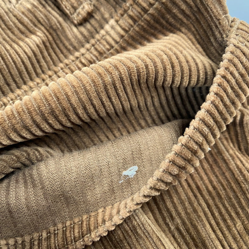 【現状渡し品】【メンズ】 WESTOVERALLS ウエストオーバーオールズ 19FWPT801C 801S CORDUROY PANTS コーデュロイ パンツ ボトムス ズボン 156-260304-cs-27-izu サイズ：W31 カラー：ブラウン 万代Net店