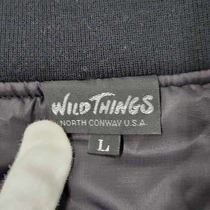 【中古品】【メンズ】 WILD THINGS ワイルドシングス WT22513ST-LT PRIMALOFT DOWN FLIGHT JACKET プリマロフト ダウン フライト ジャケット アウター 144-260304-cs-04-izu サイズ：L カラー：ブラック 万代Net店