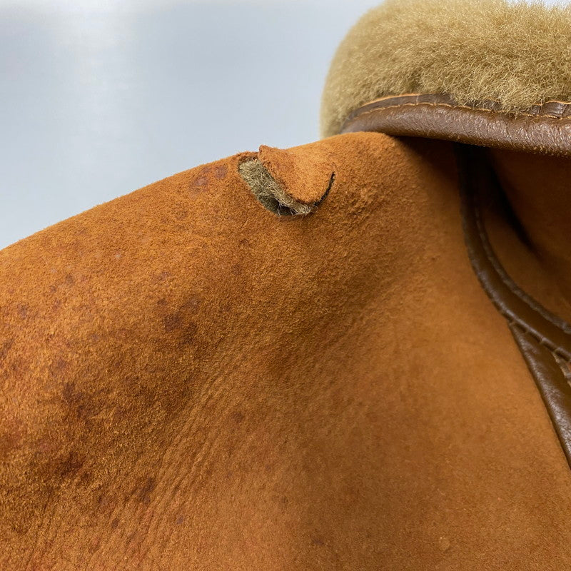【現状渡し品】【メンズ】 O'NED オーネッド フランス製 SHEEPSKIN MOUTON COAT シープスキン ムートンコート アウター 146-260225-cs-03-izu サイズ：46 カラー：ブラウン 万代Net店