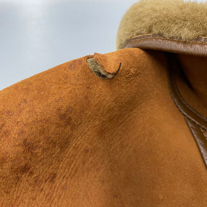 【現状渡し品】【メンズ】 O'NED オーネッド フランス製 SHEEPSKIN MOUTON COAT シープスキン ムートンコート アウター 146-260225-cs-03-izu サイズ：46 カラー：ブラウン 万代Net店