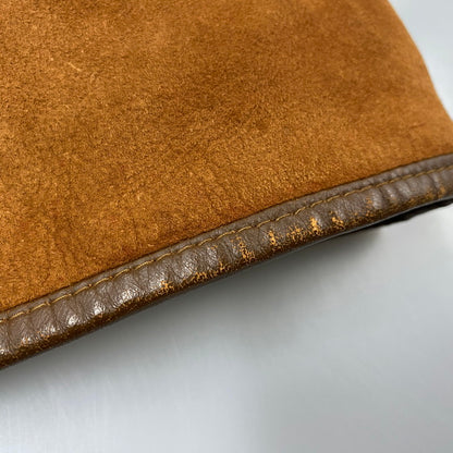 【現状渡し品】【メンズ】 O'NED オーネッド フランス製 SHEEPSKIN MOUTON COAT シープスキン ムートンコート アウター 146-260225-cs-03-izu サイズ：46 カラー：ブラウン 万代Net店