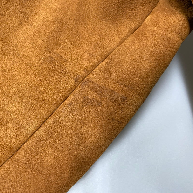 【現状渡し品】【メンズ】 O'NED オーネッド フランス製 SHEEPSKIN MOUTON COAT シープスキン ムートンコート アウター 146-260225-cs-03-izu サイズ：46 カラー：ブラウン 万代Net店