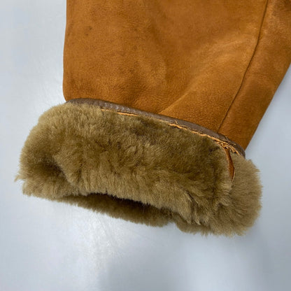 【現状渡し品】【メンズ】 O'NED オーネッド フランス製 SHEEPSKIN MOUTON COAT シープスキン ムートンコート アウター 146-260225-cs-03-izu サイズ：46 カラー：ブラウン 万代Net店