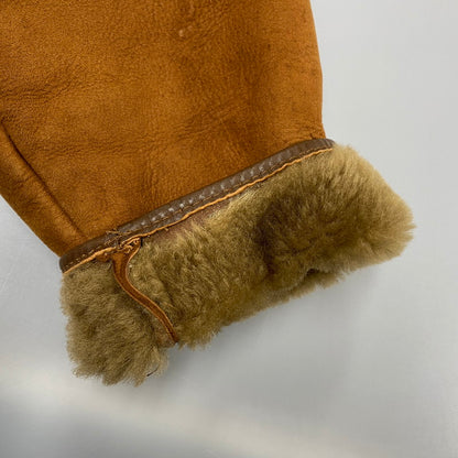【現状渡し品】【メンズ】 O'NED オーネッド フランス製 SHEEPSKIN MOUTON COAT シープスキン ムートンコート アウター 146-260225-cs-03-izu サイズ：46 カラー：ブラウン 万代Net店