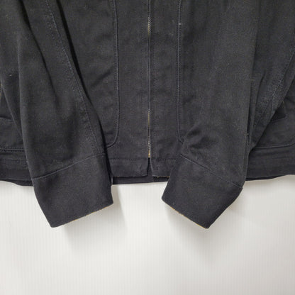【中古品】【メンズ】 VANSON バンソン × JACKROSE ジャックローズ BACK CROSS SCULL ZIPUP JACKET バック クロス スカル ジップアップ ジャケット アウター 145-260226-ya-16-izu サイズ：M カラー：BLACK 万代Net店