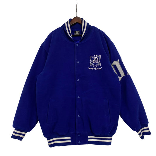 【中古品】【メンズ】 WEST SIDE 4 LIFE ウエストサイドフォーライフ OLD SCHOOL SUTADIUM JACKET オールド スクール スタジアム ジャケット アウター 146-260225-cs-10-izu サイズ：3XL カラー：ブルー 万代Net店