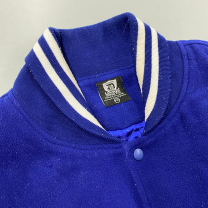 【中古品】【メンズ】 WEST SIDE 4 LIFE ウエストサイドフォーライフ OLD SCHOOL SUTADIUM JACKET オールド スクール スタジアム ジャケット アウター 146-260225-cs-10-izu サイズ：3XL カラー：ブルー 万代Net店