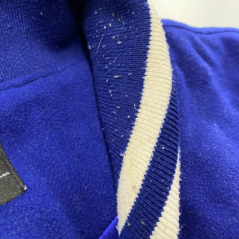 【中古品】【メンズ】 WEST SIDE 4 LIFE ウエストサイドフォーライフ OLD SCHOOL SUTADIUM JACKET オールド スクール スタジアム ジャケット アウター 146-260225-cs-10-izu サイズ：3XL カラー：ブルー 万代Net店
