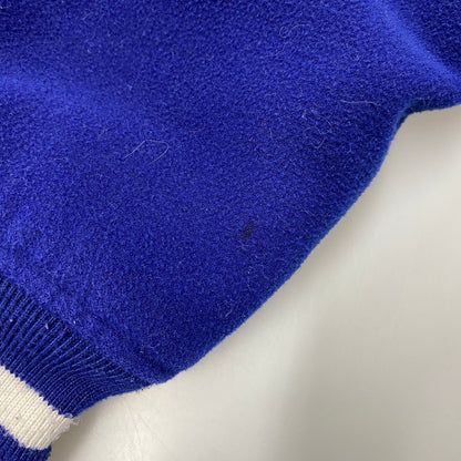 【中古品】【メンズ】 WEST SIDE 4 LIFE ウエストサイドフォーライフ OLD SCHOOL SUTADIUM JACKET オールド スクール スタジアム ジャケット アウター 146-260225-cs-10-izu サイズ：3XL カラー：ブルー 万代Net店